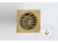 非常芯防臭黃銅拉絲地漏 廠家直銷品質之選，衛生潔具行業新典范
